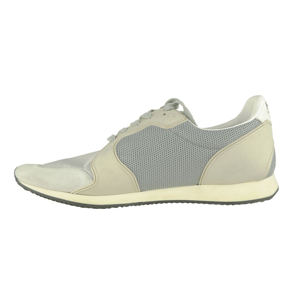 Golden Goose Gray Leather Mens Sneaker