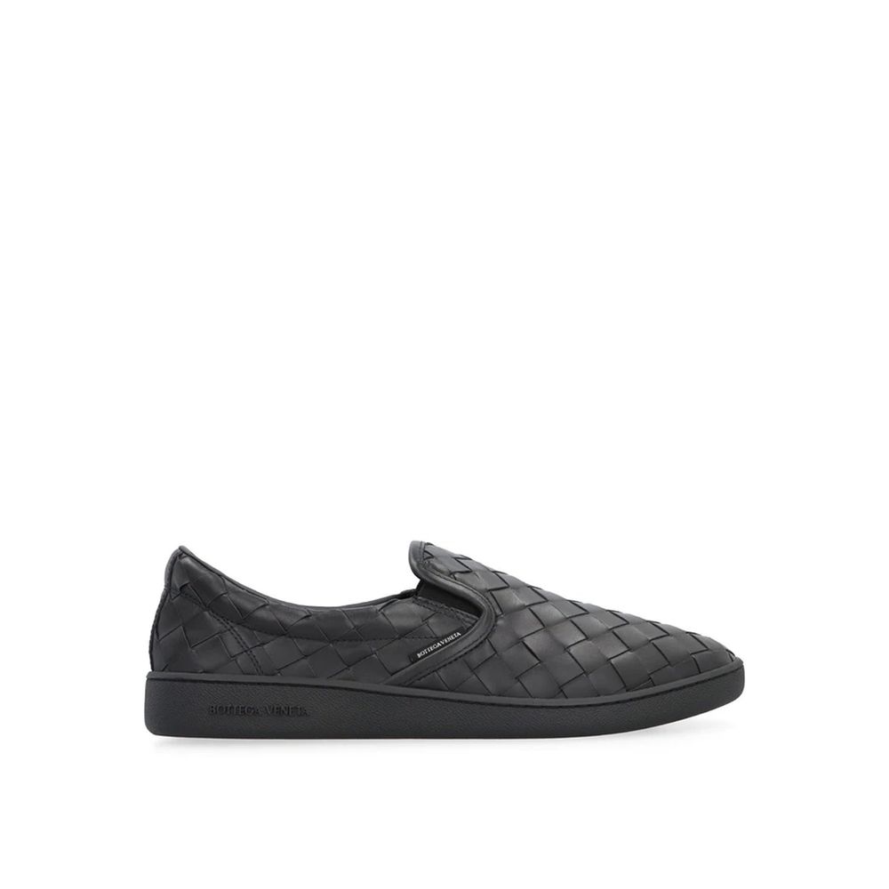 Bottega Veneta Sawyer Leather Slip-On Sneakers LUNESCAPE