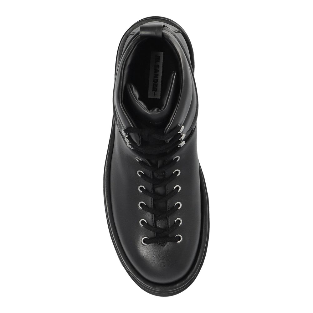 Jil Sander Leather Ankle Boots LUNESCAPE