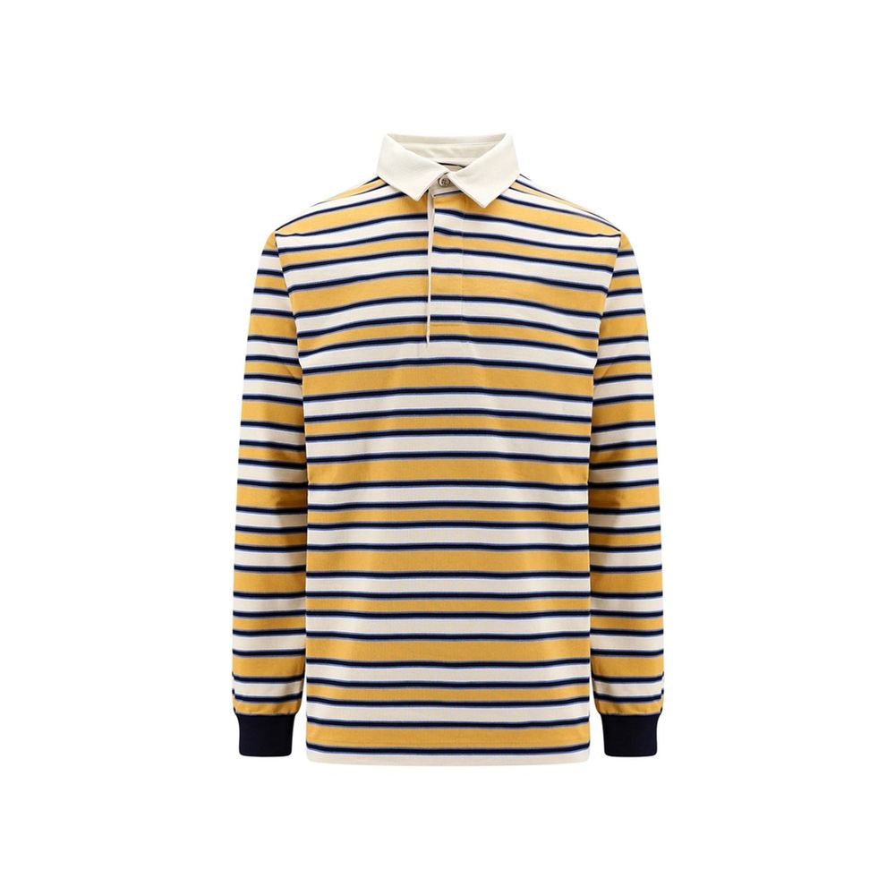 Gucci Striped Polo Shirt LUNESCAPE