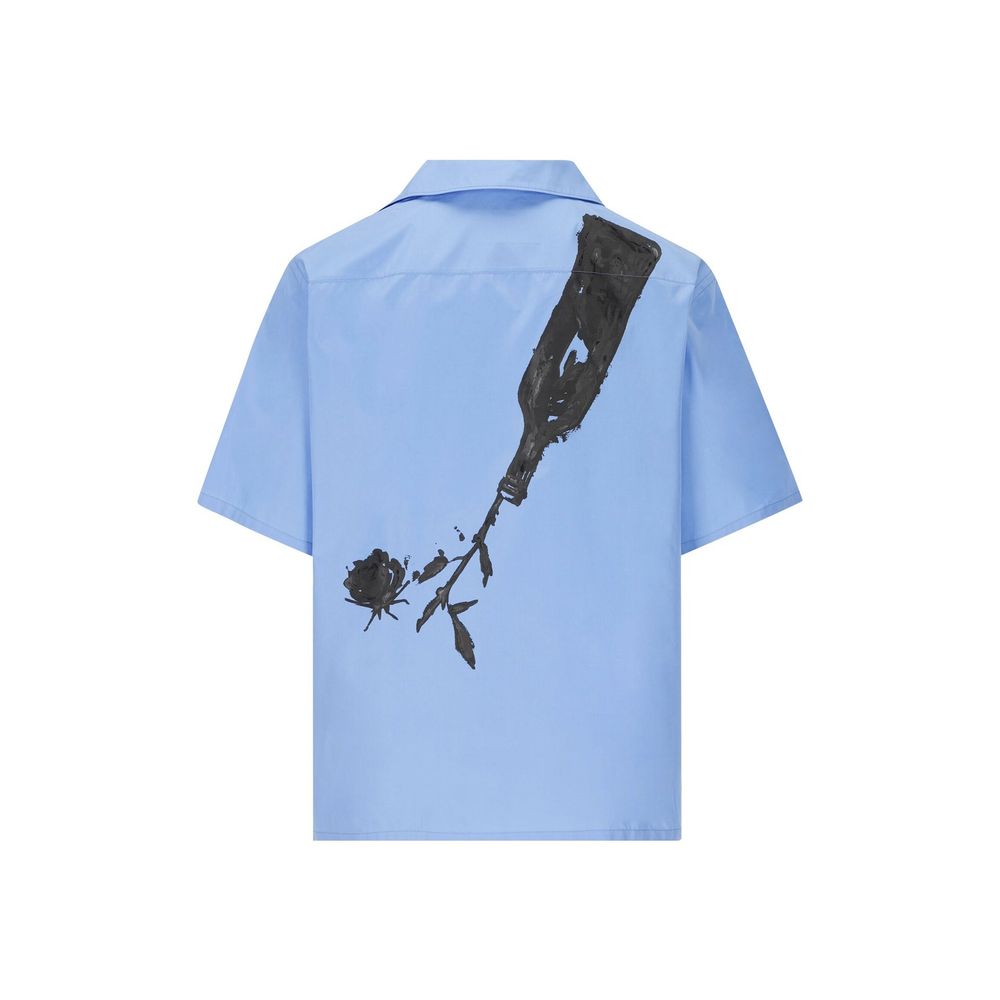 Prada Printed Cotton Shirt LUNESCAPE