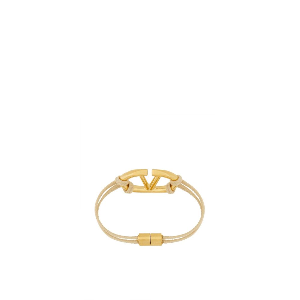 Valentino Garavani VLogo Cotton Bracelet LUNESCAPE