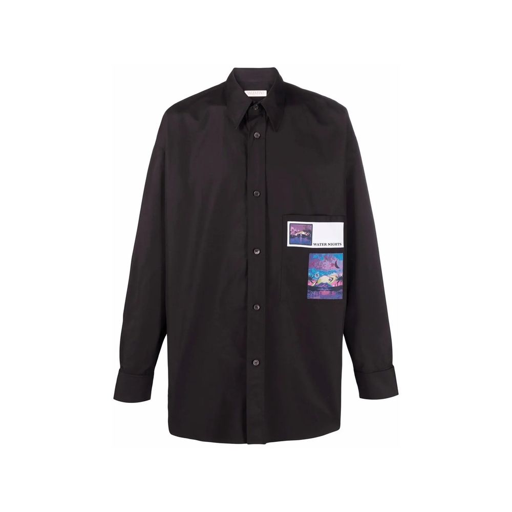 Valentino Garavani Water Nights Patches Shirt LUNESCAPE