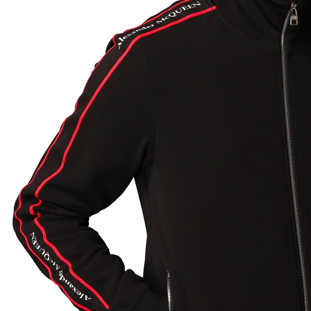 Alexander McQueen Logo Zipped Sweatshirt LUNESCAPE