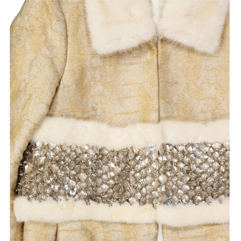 Dsquared² Crystal Embellished Coat LUNESCAPE