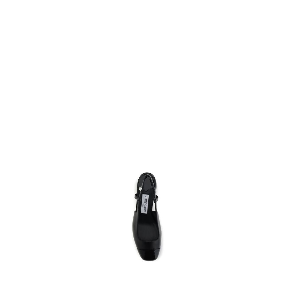Jimmy Choo Elisa Kitten Heel Slingback Pumps