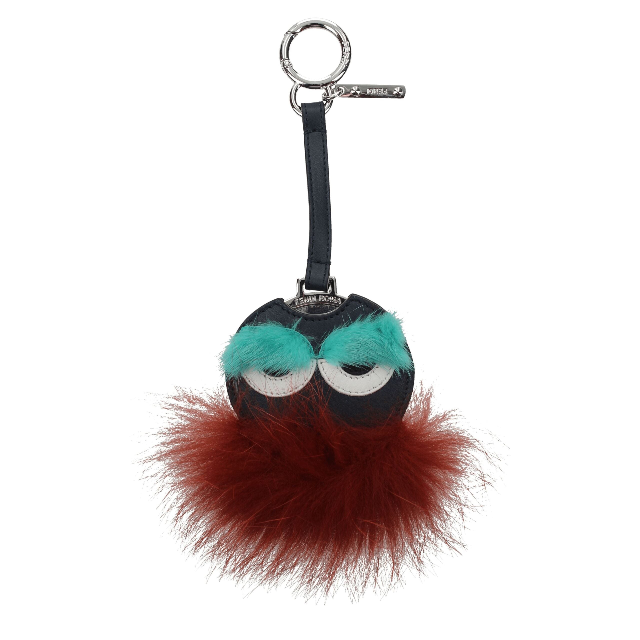 Fendi Multicolor Fur Keychain LUNESCAPE