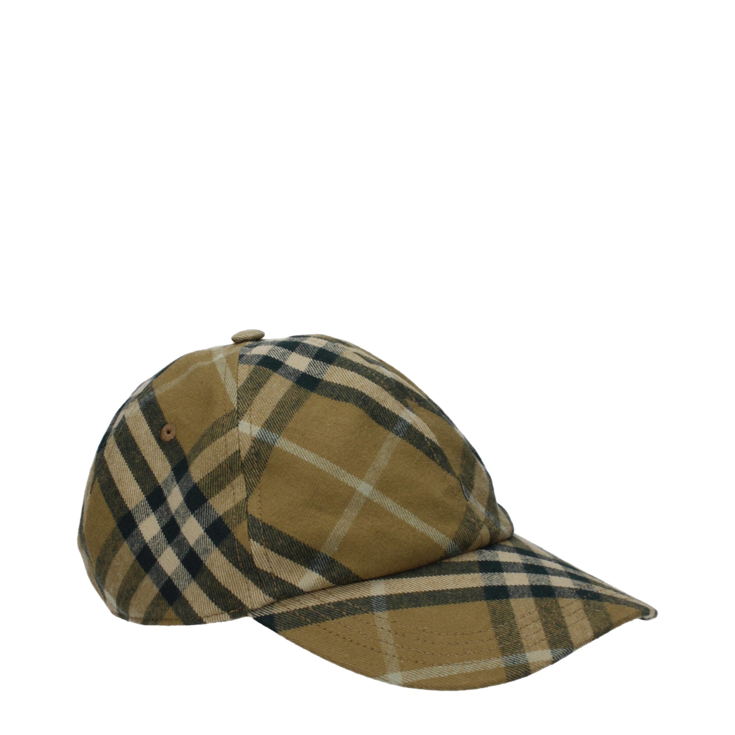 Burberry Green Cotton Baseball Hat