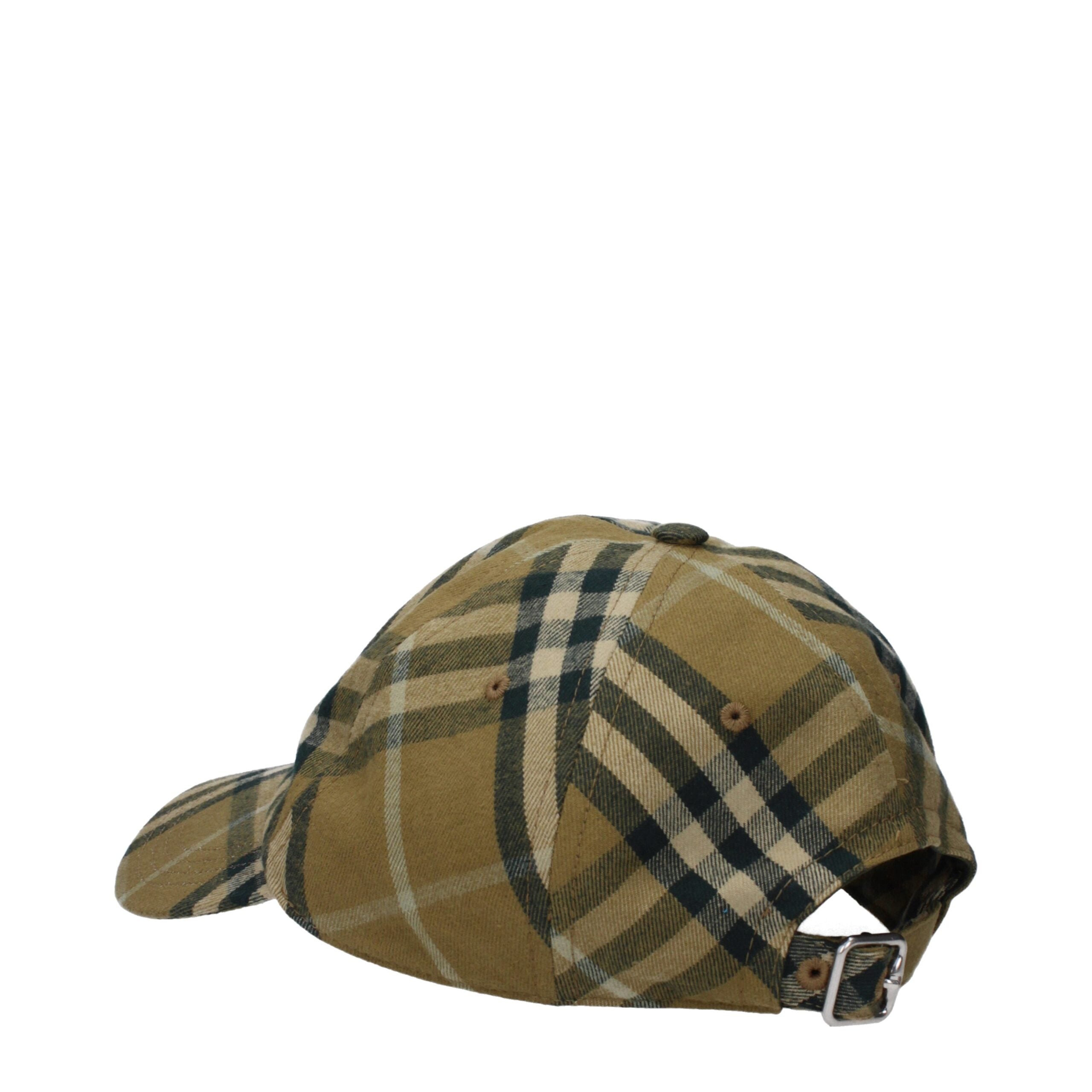Burberry Green Cotton Baseball Hat