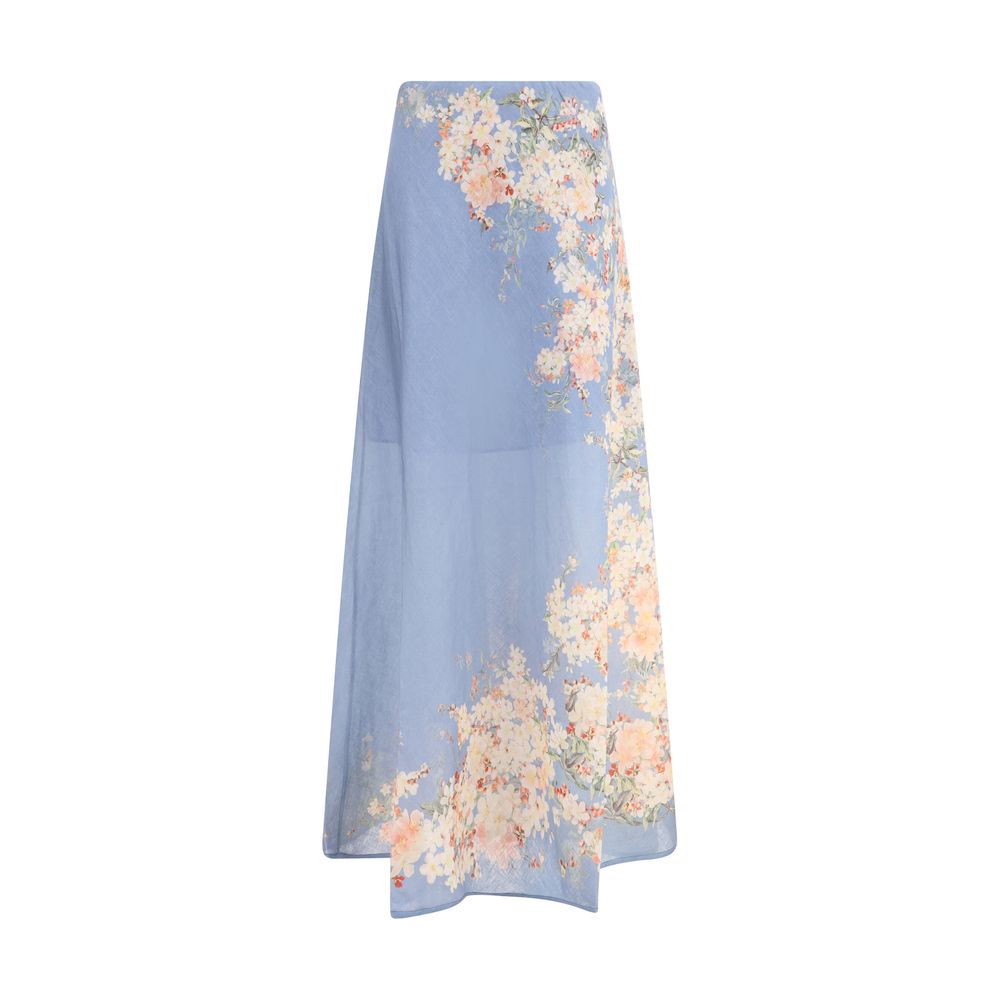 Zimmermann Cascadian flared Skirt LUNESCAPE