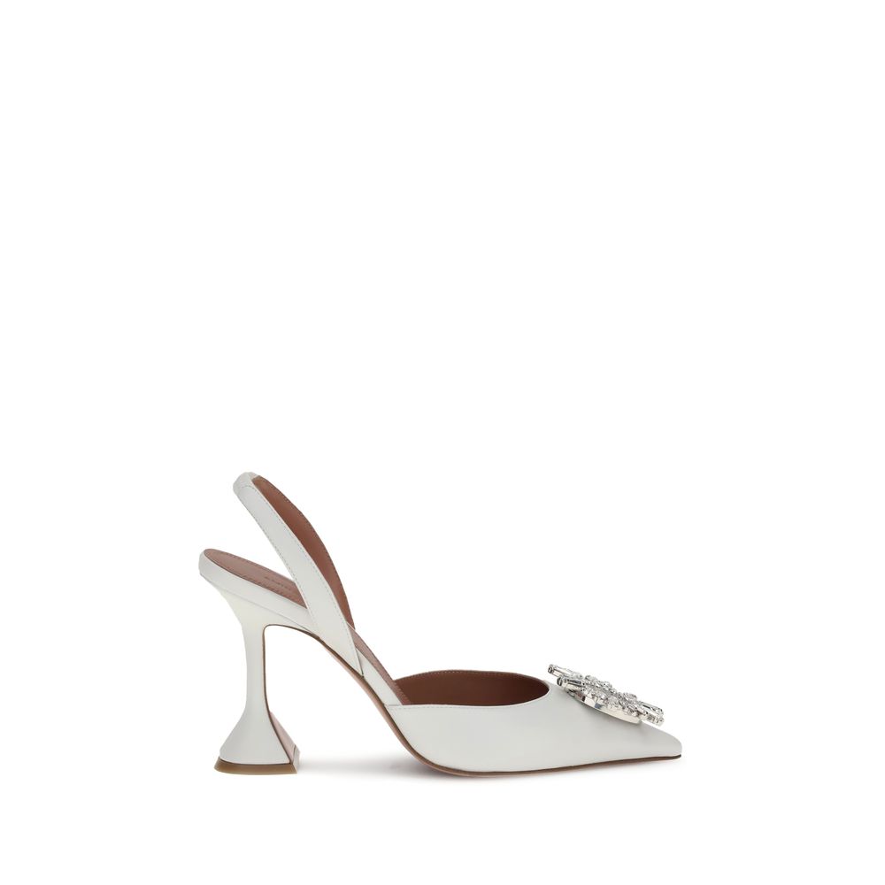 Amina Muaddi Begum Slingback Pumps