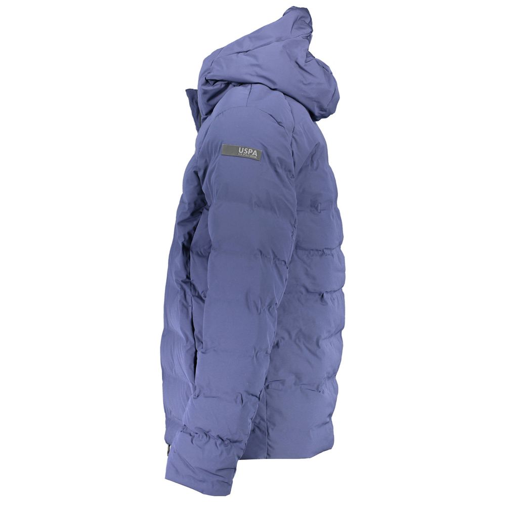 U.S. POLO ASSN. Blue Polyamide Men's Jacket