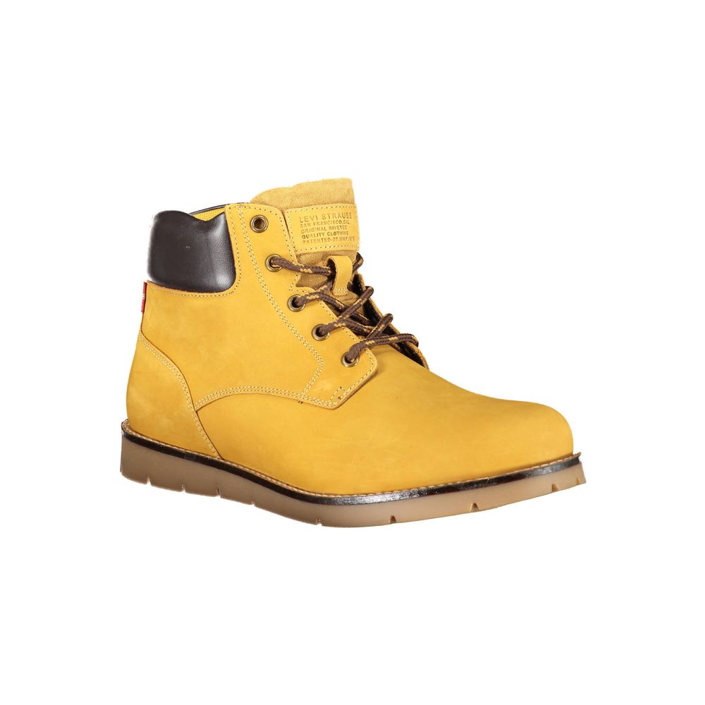 Levi's Yellow Polyester Boot LUNESCAPE