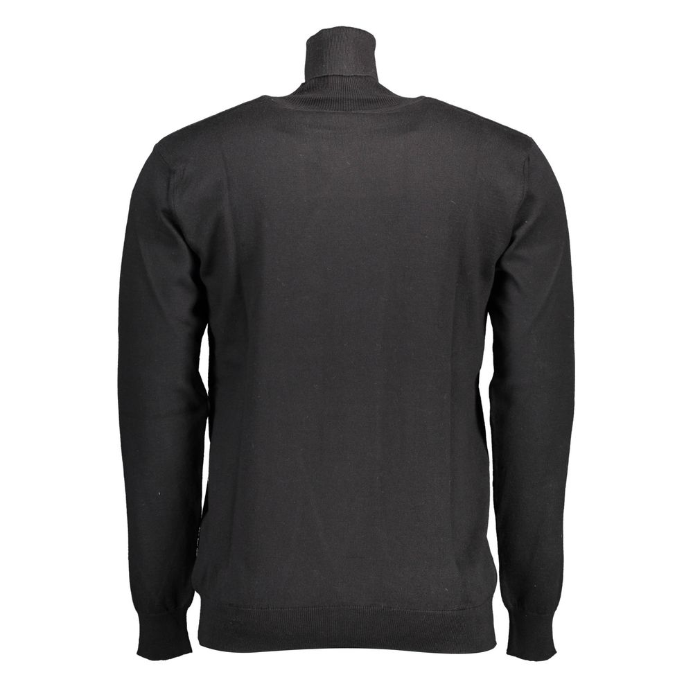 U.S. POLO ASSN. Black Cotton Men's Sweater