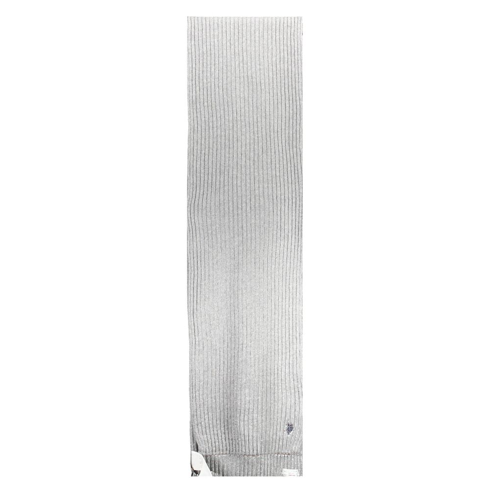 U.S. POLO ASSN. Gray Wool Men's Scarf