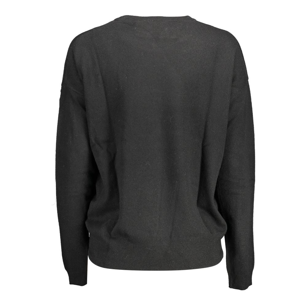 U.S. POLO ASSN. Black Viscose Women's Sweater