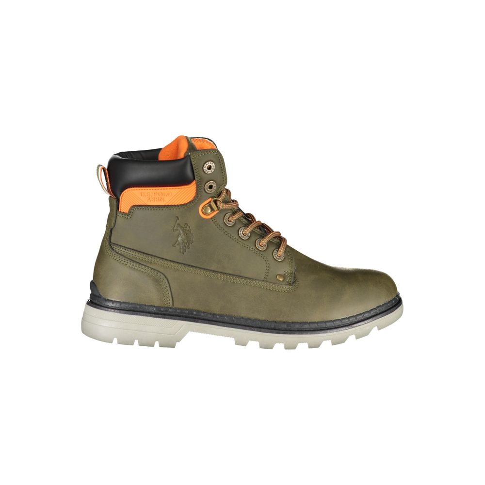 U.S. POLO ASSN. Green Polyester Boot LUNESCAPE