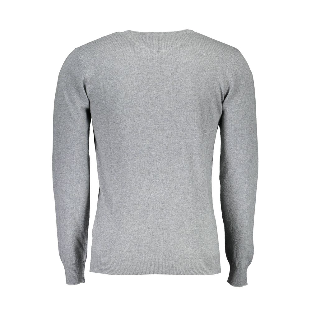 U.S. POLO ASSN. Gray Wool Sweater LUNESCAPE