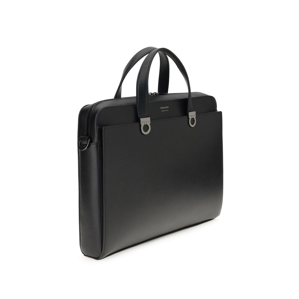 Ferragamo Gancini business Handbag LUNESCAPE
