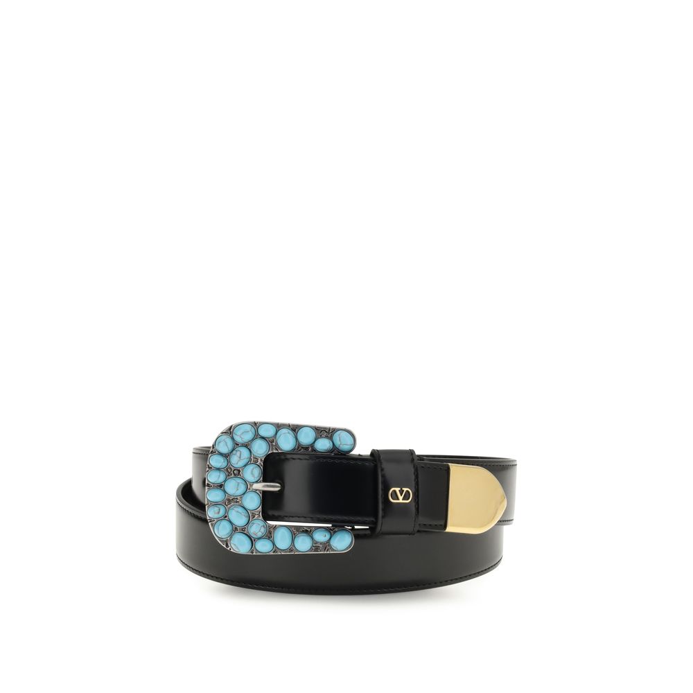 Valentino Garavani VLogo Belt LUNESCAPE