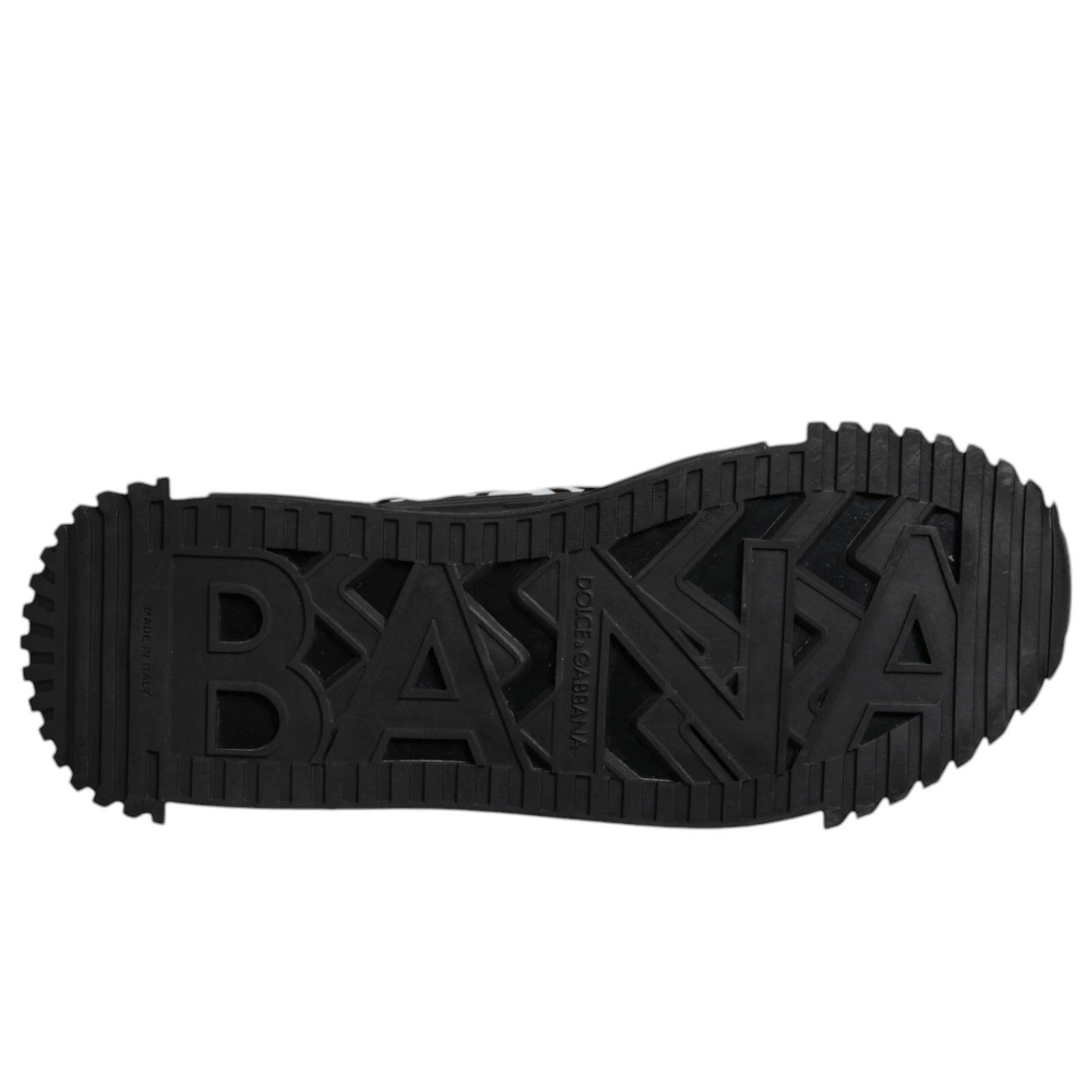 Dolce & Gabbana Black Logo Lace Up Low Top NS1 Sneakers LUNESCAPE