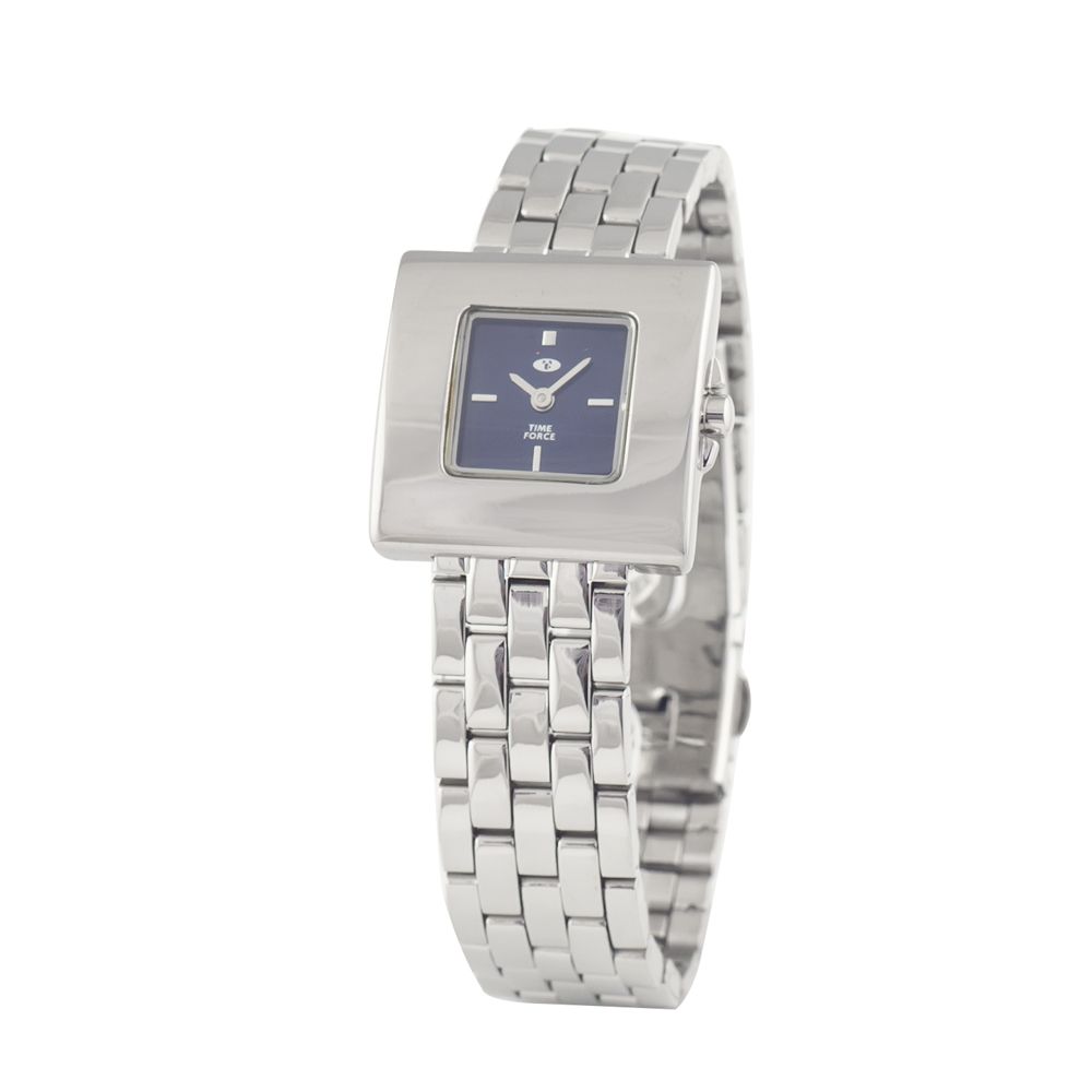 Time Force Silver Stainless Steel Watch LUNESCAPE