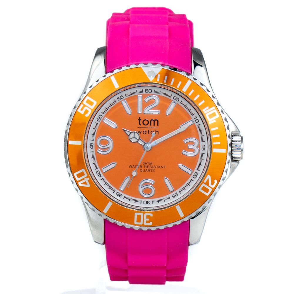 Tom Watch Multicolor Rubber Watch LUNESCAPE