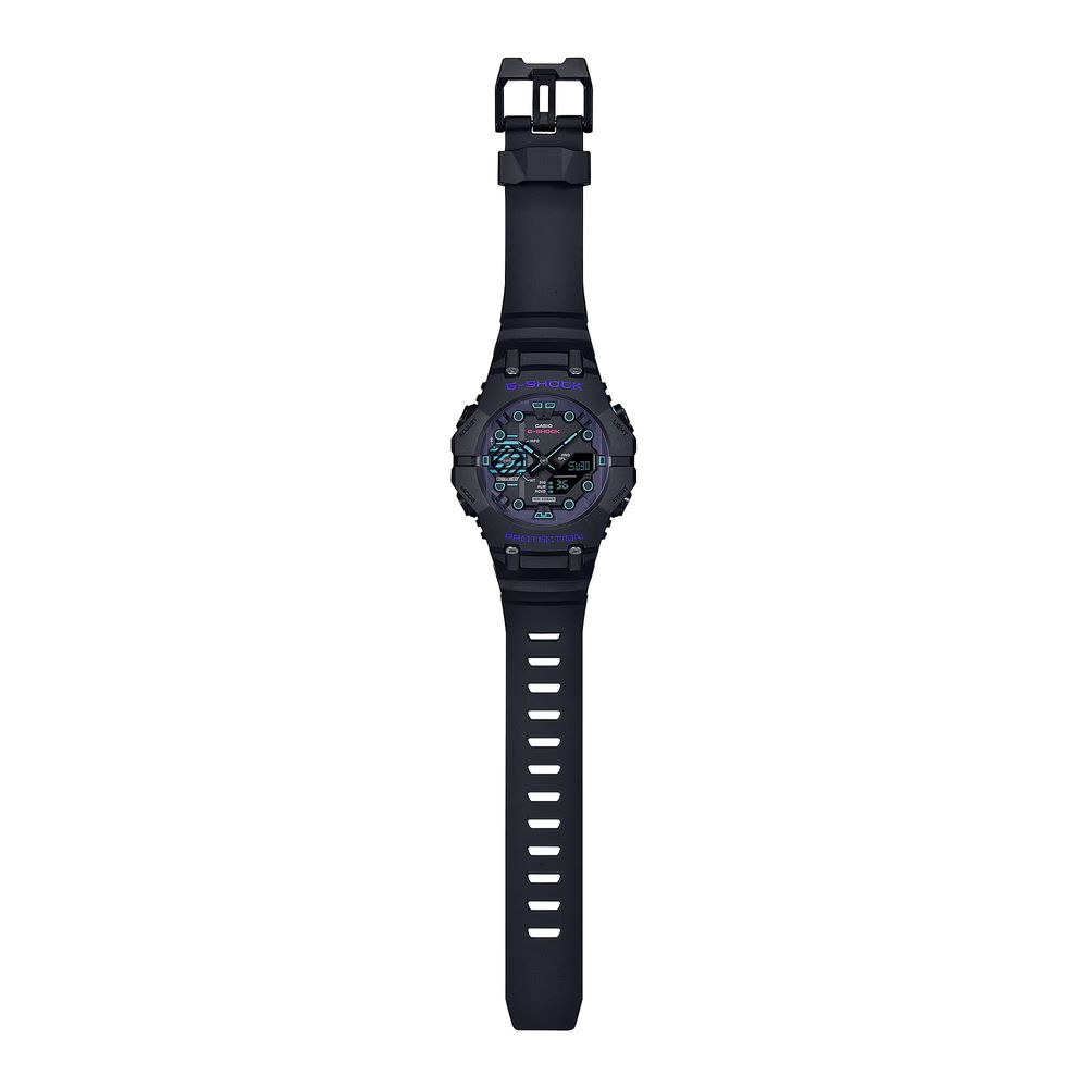 Casio Black Resin Watch LUNESCAPE
