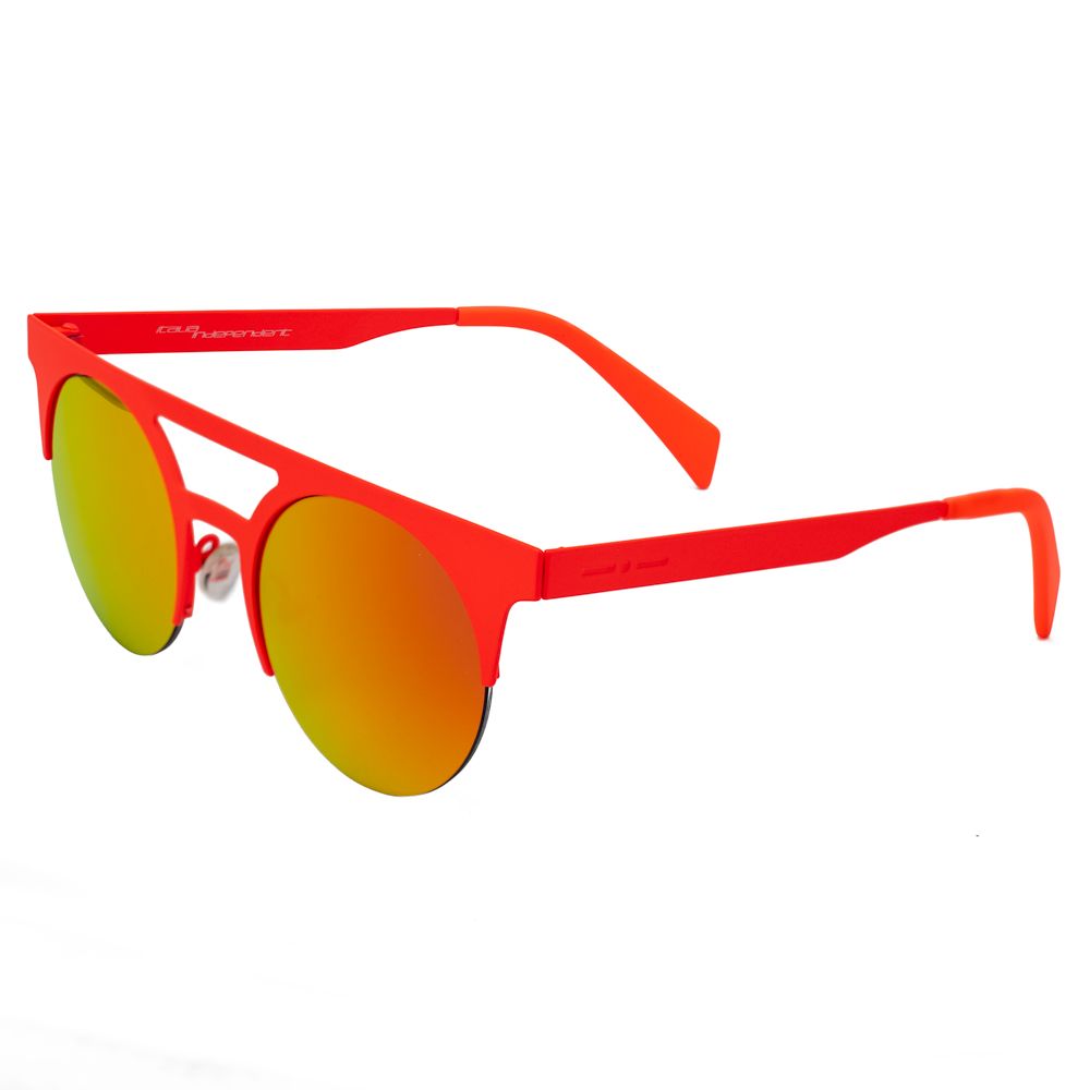 Italia Independent Red Metal Sunglasses LUNESCAPE