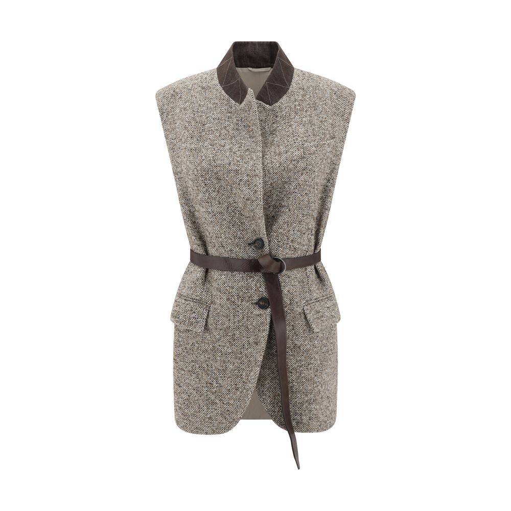 Brunello Cucinelli Wool Gilet LUNESCAPE