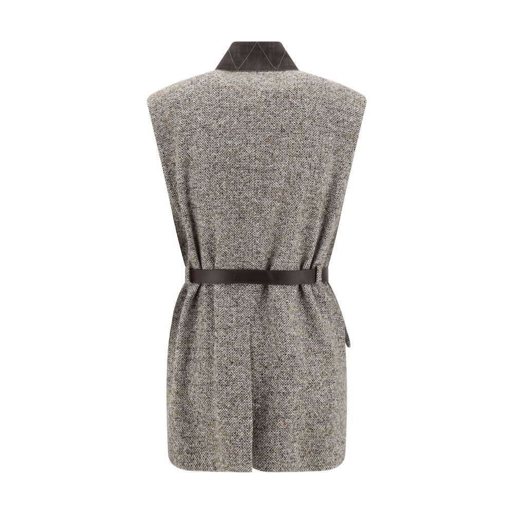 Brunello Cucinelli Wool Gilet LUNESCAPE