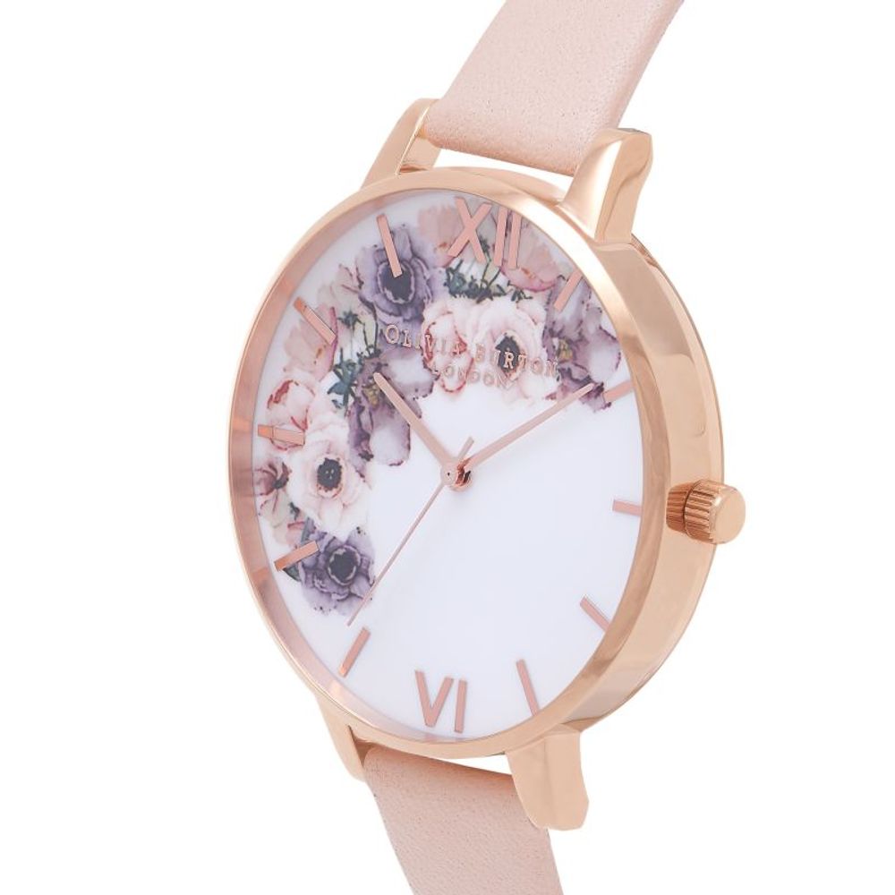 Olivia Burton Multicolor Artificial Leather Watch LUNESCAPE
