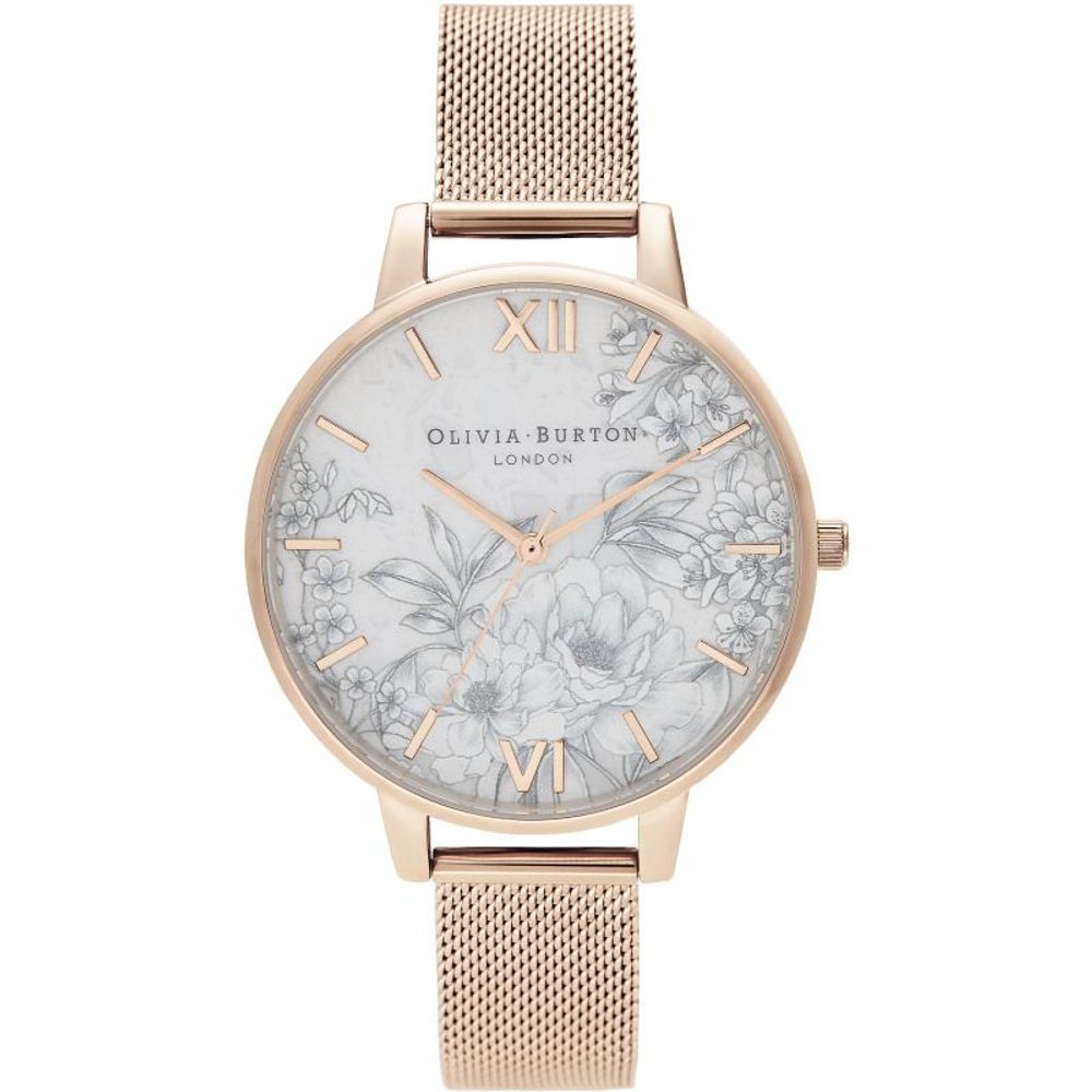 Olivia Burton Multicolor Stainless Steel Watch LUNESCAPE