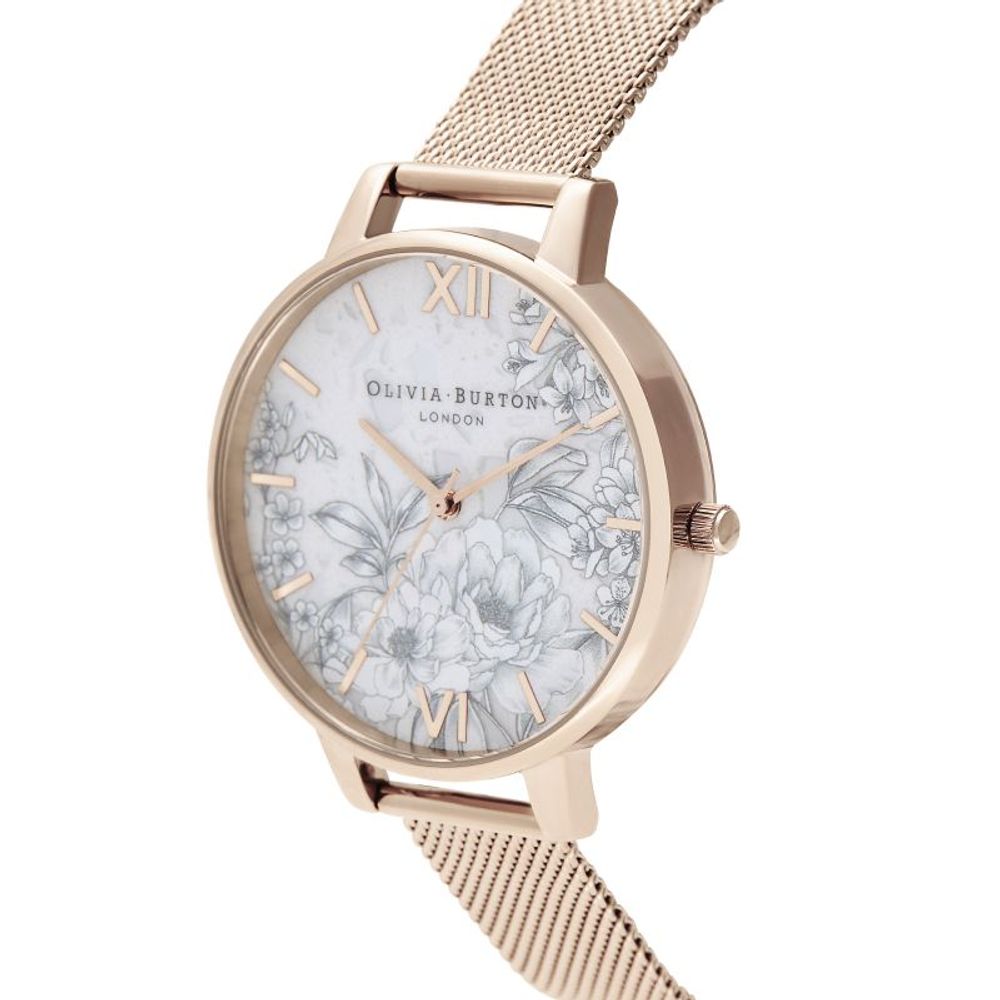 Olivia Burton Multicolor Stainless Steel Watch LUNESCAPE