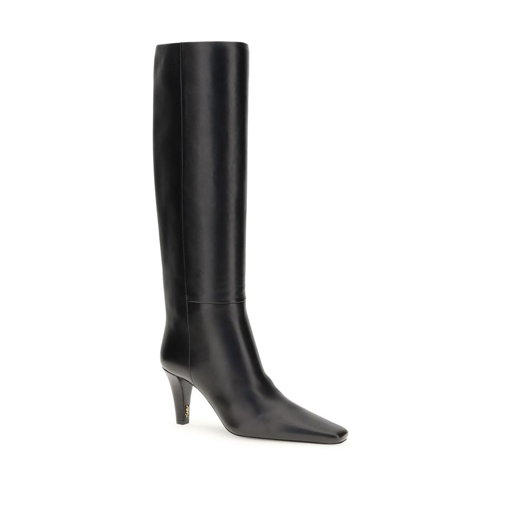 Saint Laurent High leather Boots LUNESCAPE