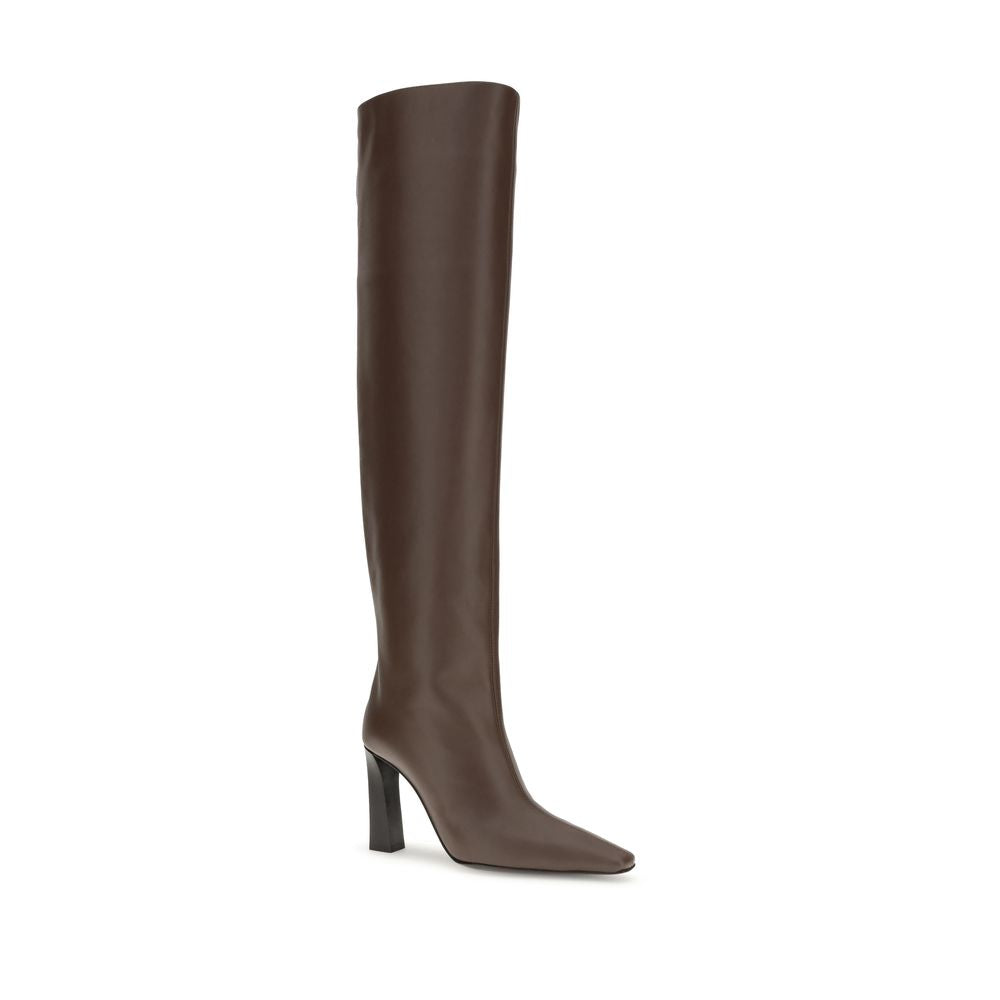 Giuseppe Zanotti Extra high leather Boots LUNESCAPE
