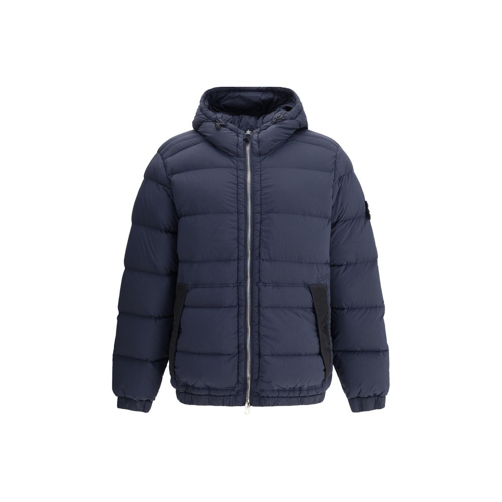 Stone Island Hooded Down Jacket LUNESCAPE