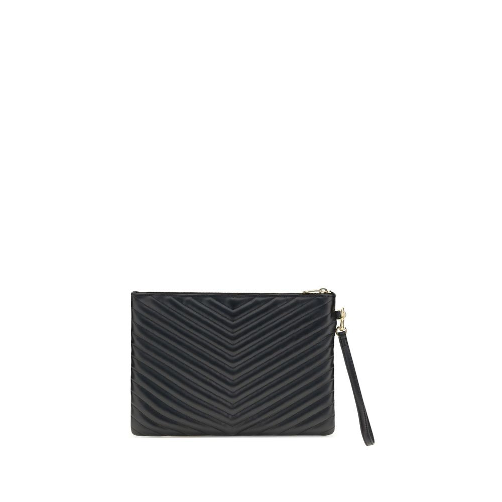Saint Laurent Matelassé leather Pouch LUNESCAPE