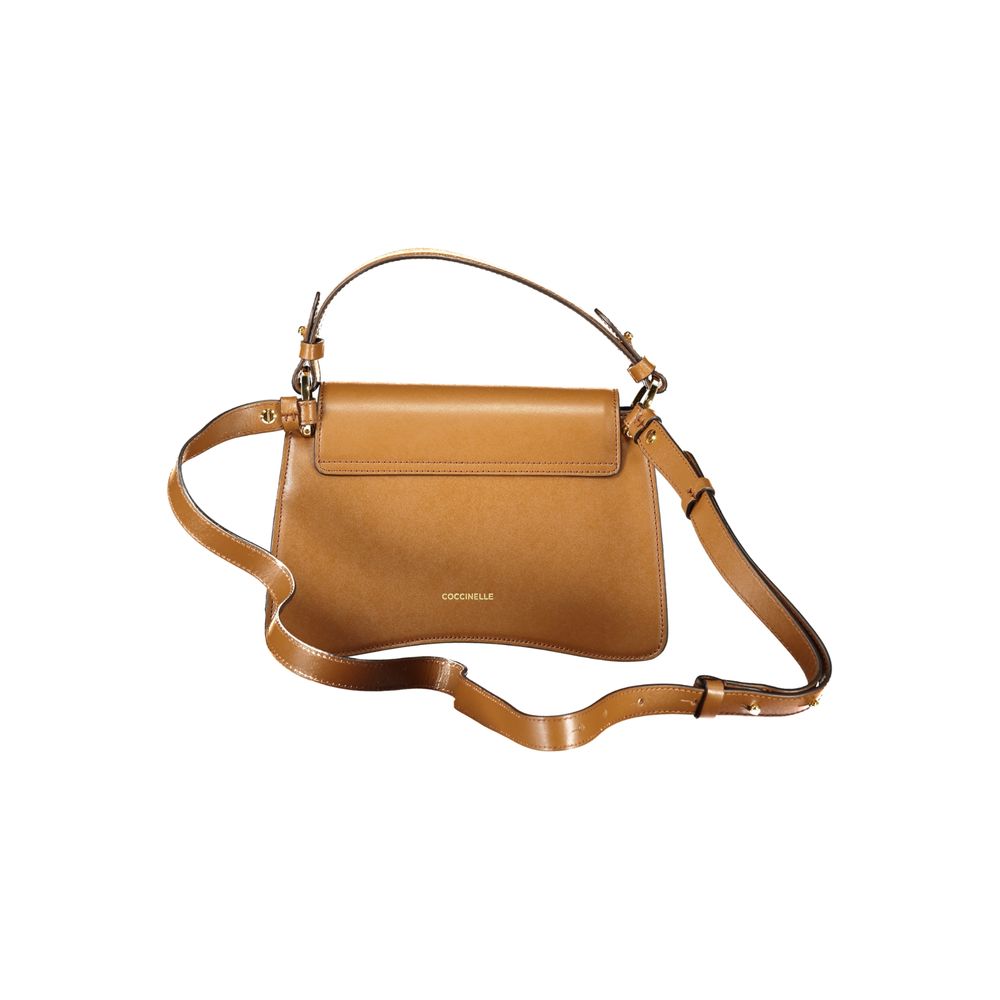 Coccinelle Marrone Leather Women Bag LUNESCAPE