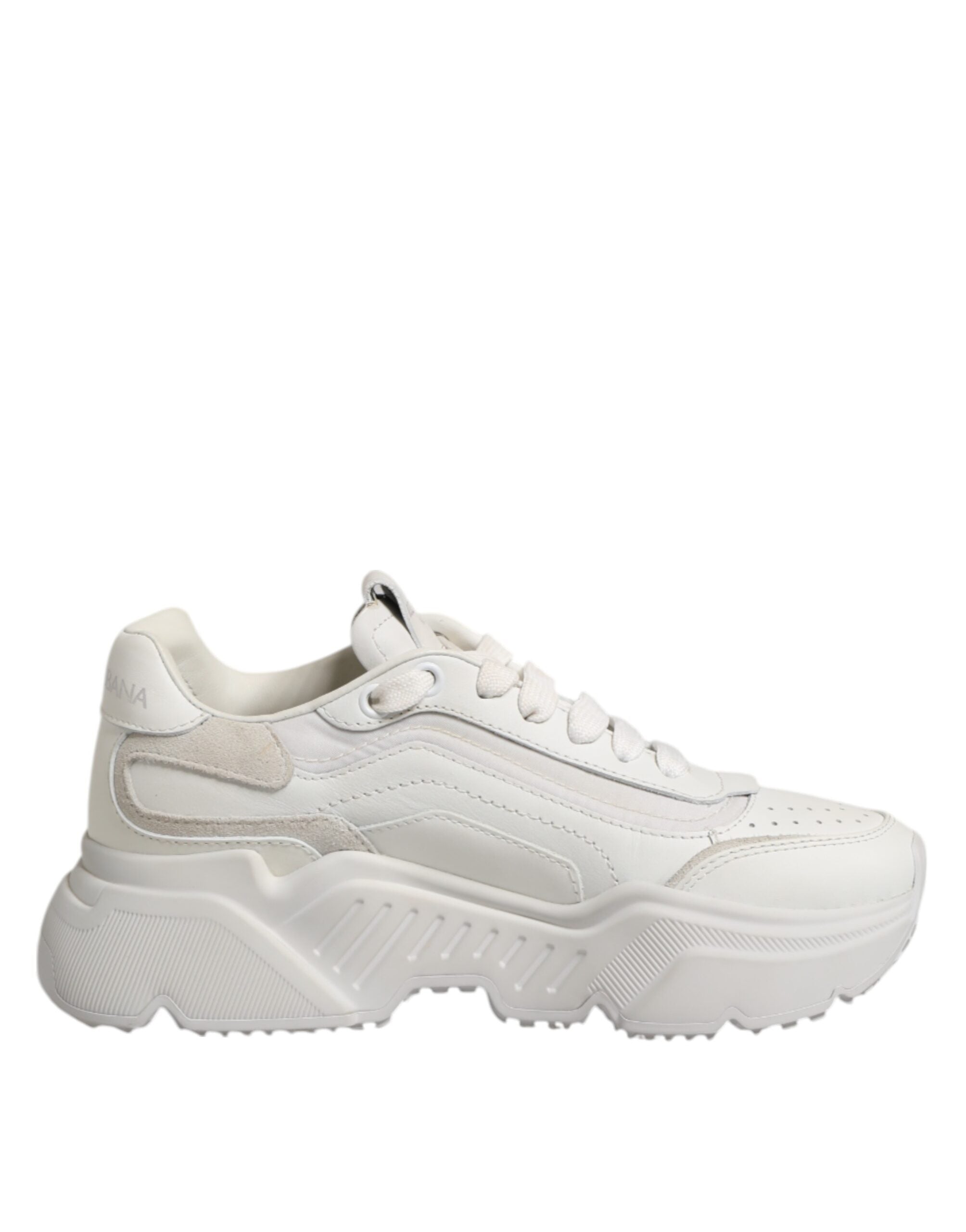 Dolce & Gabbana White Daymaster Low Top Sneaker Shoes LUNESCAPE