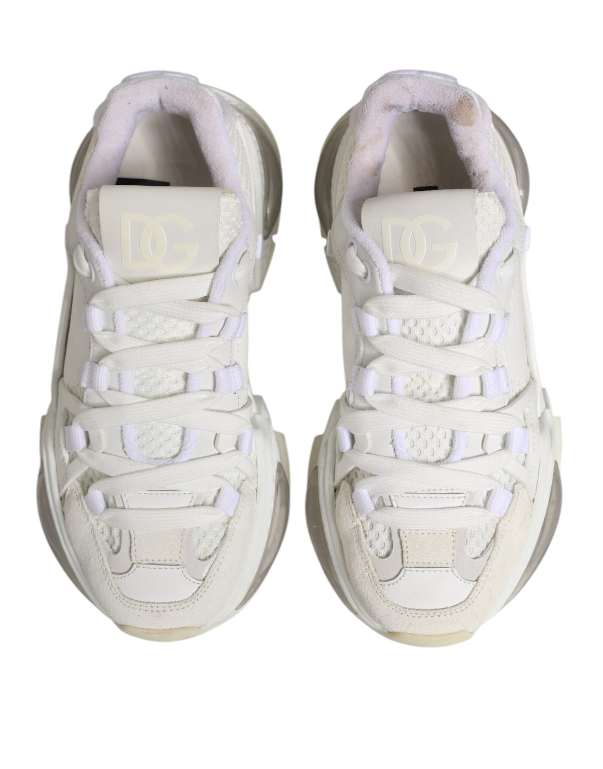 Dolce & Gabbana Airmaster White Women Low Top Sneakers Shoes LUNESCAPE