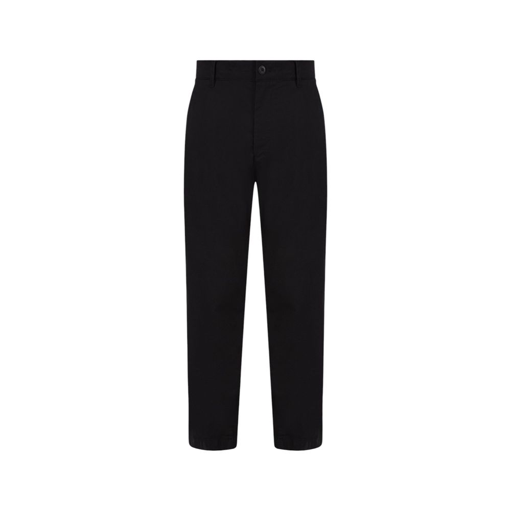 Calvin Klein Jeans Black Recycled Cotton Chino Pant