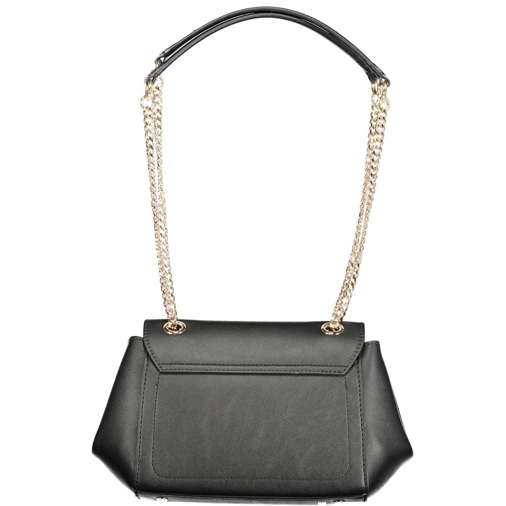 Guess Jeans Black Polyethylene Handbag LUNESCAPE