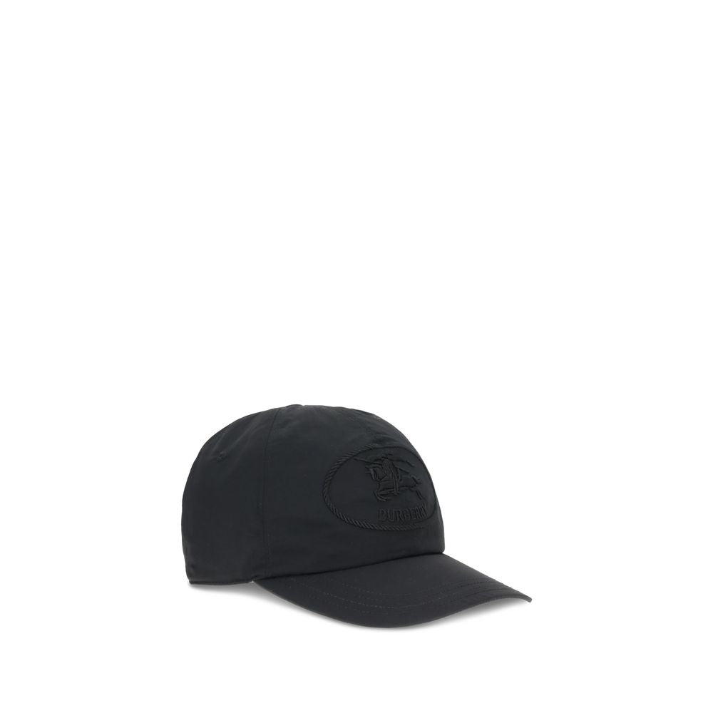 Burberry Knight Stamp gabardine baseball Cap LUNESCAPE