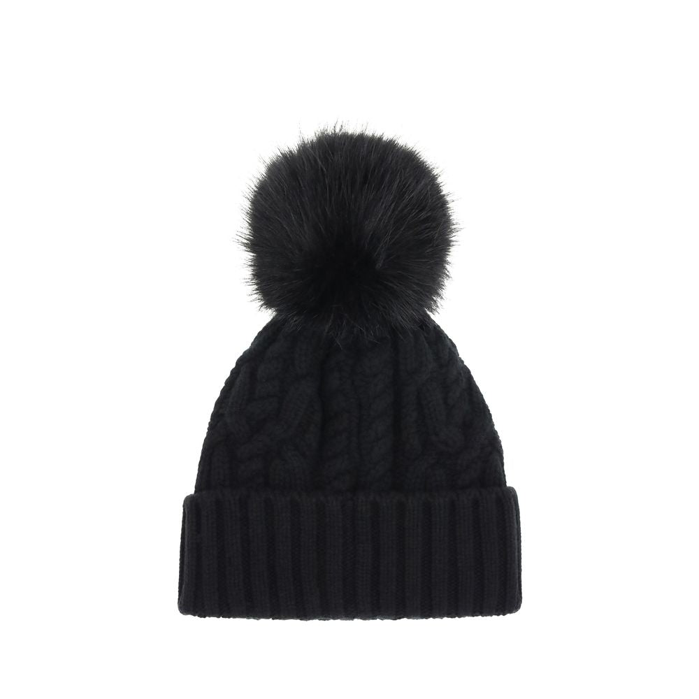Moncler Cashmere blend Hat with pom-pon LUNESCAPE