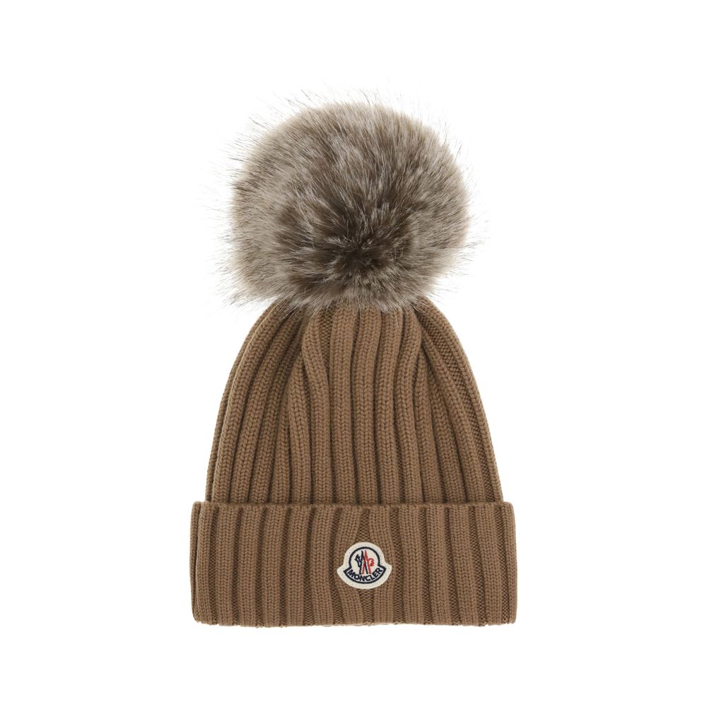Moncler Pom pom wool Hat LUNESCAPE