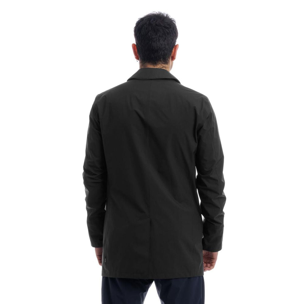 Herno Black Polyester Jacket LUNESCAPE