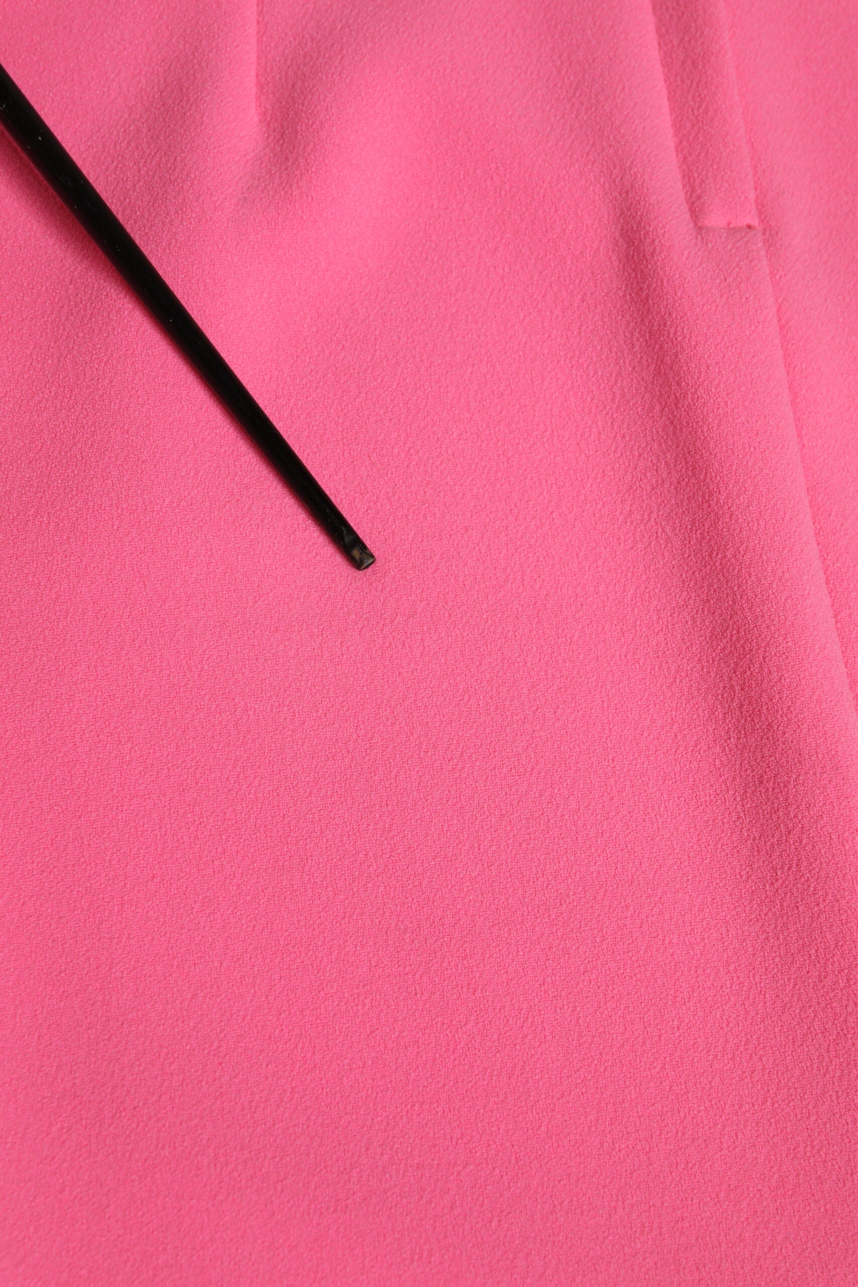 Dolce & Gabbana Pink Polyester Long Sleeves Sheath Midi Dress