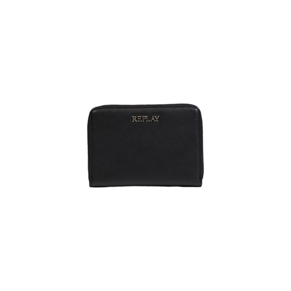 Replay Black Polyester Wallet LUNESCAPE