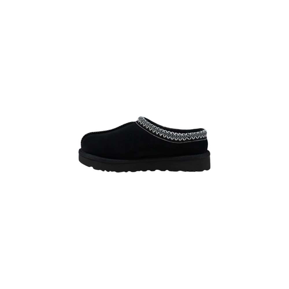 UGG Black Suede Leather Slipper LUNESCAPE